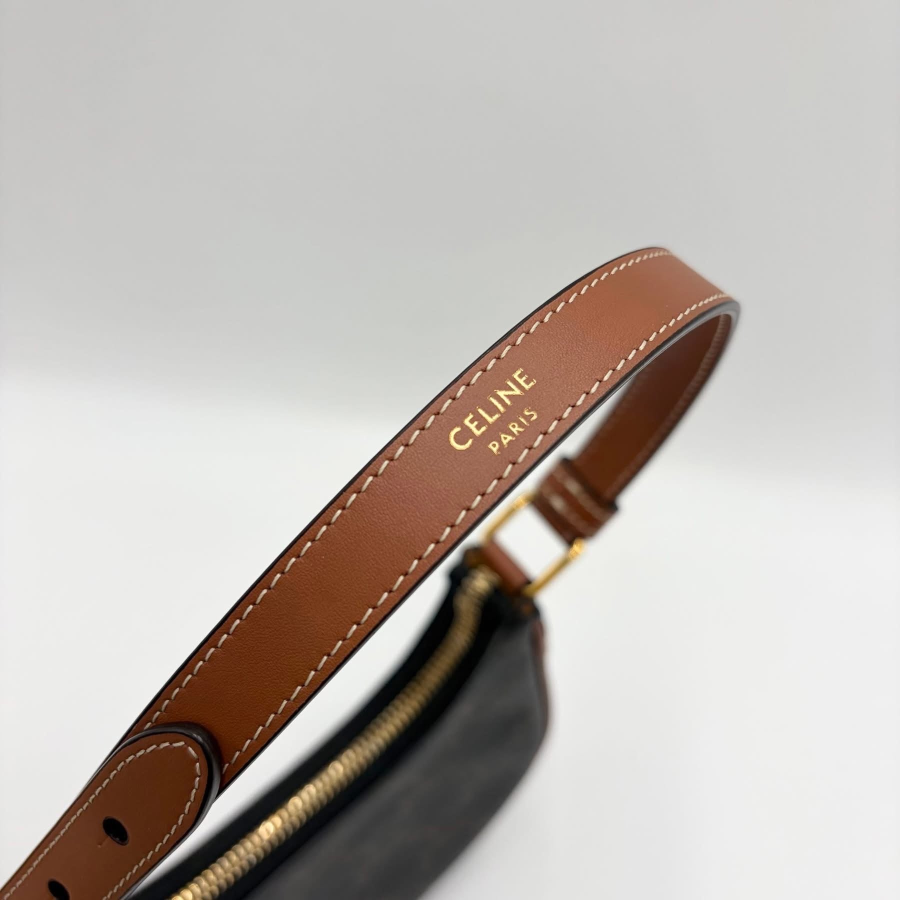 Celine Ava Bag Triomphe Canvas