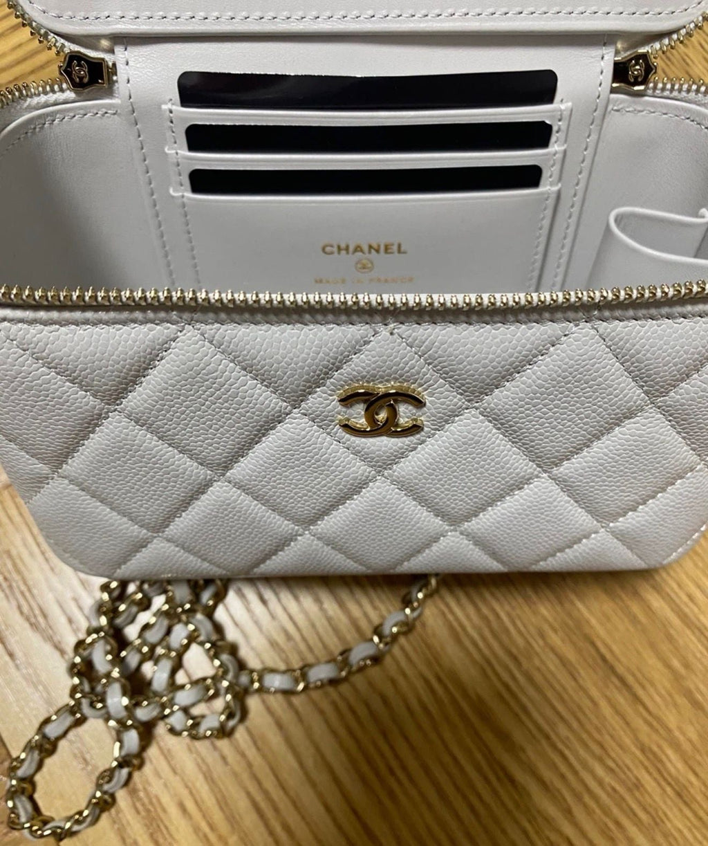 Chanel Vanity Bag Caviar GHW