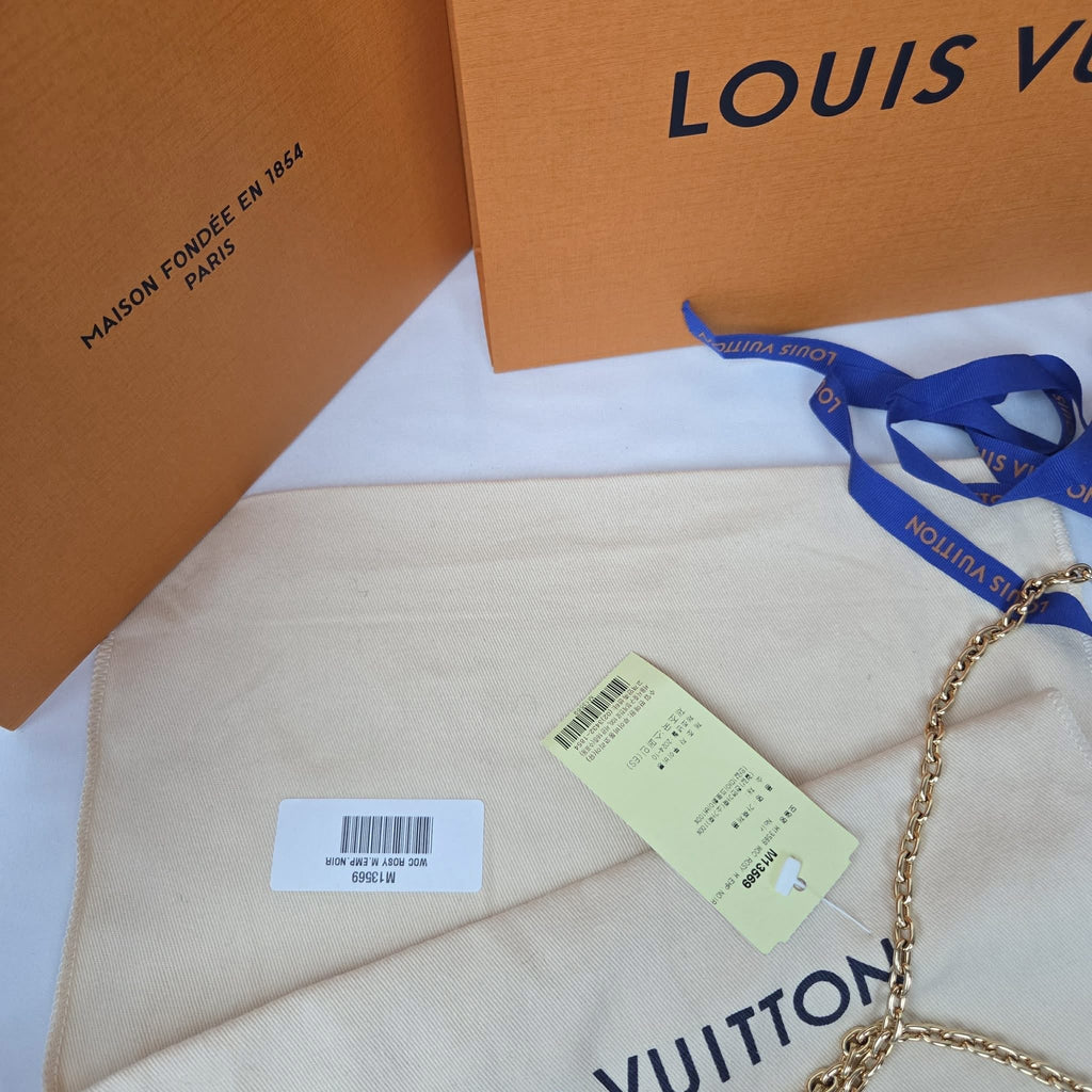 Louis Vuitton Rosy Crossbody Empreinte Black GHW