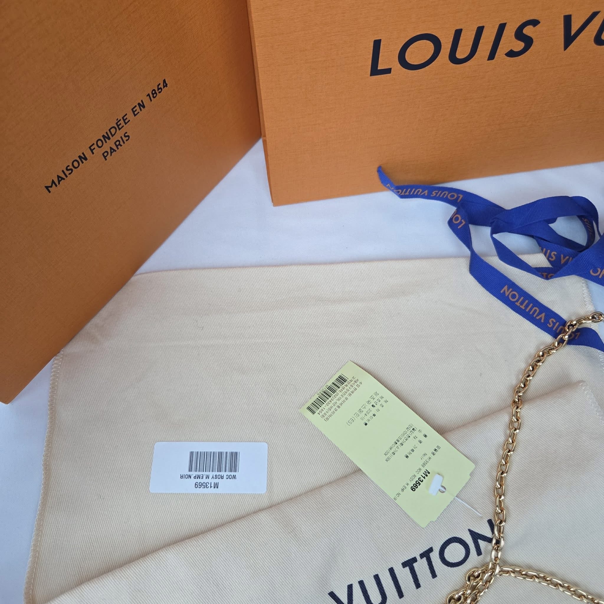 Louis Vuitton Rosy Crossbody Empreinte Black GHW