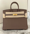 Hermès Birkin 25 – Etoupe Leather Gold Hardware
