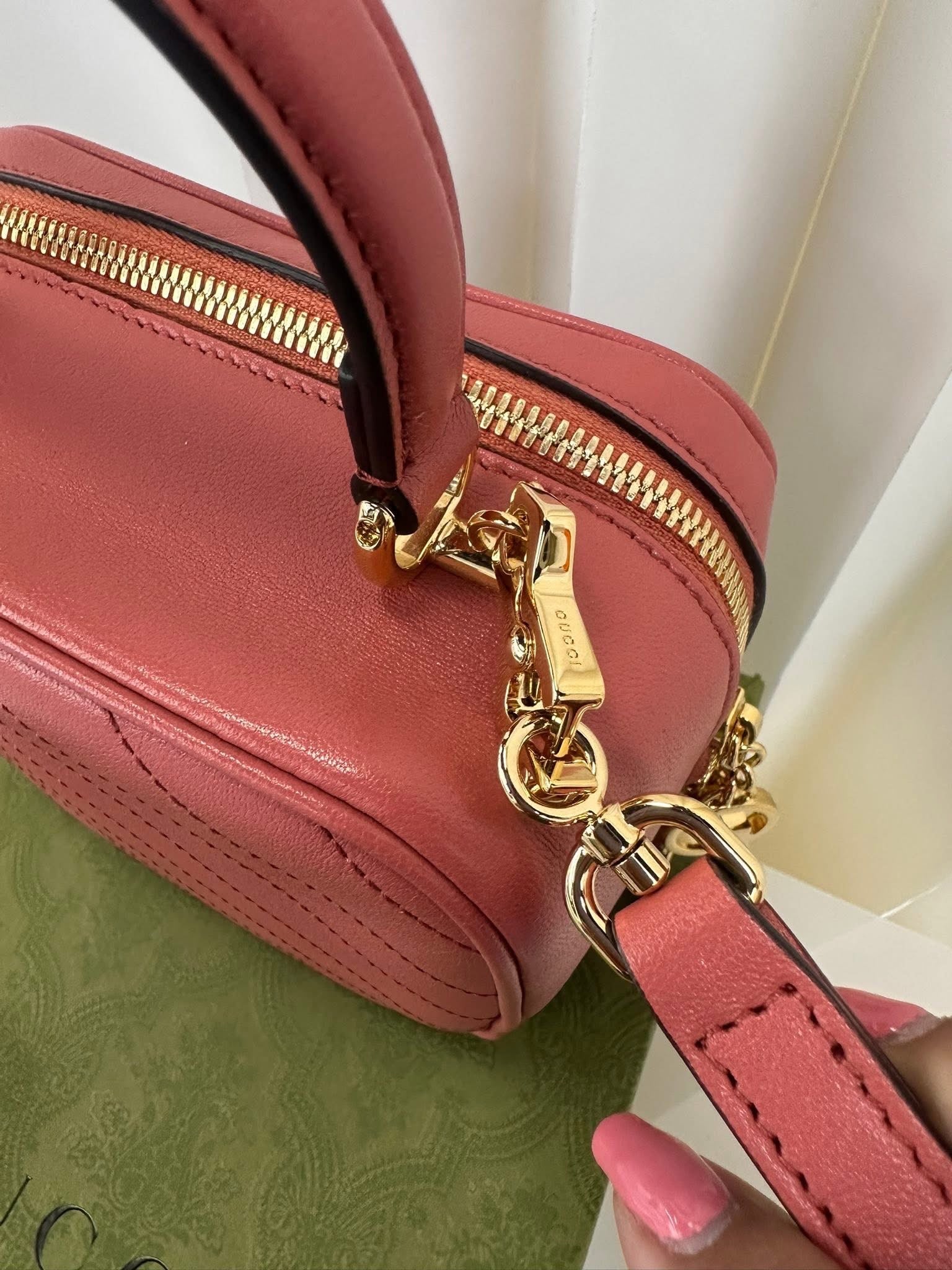 Gucci Soho Mini Top Handle Pink