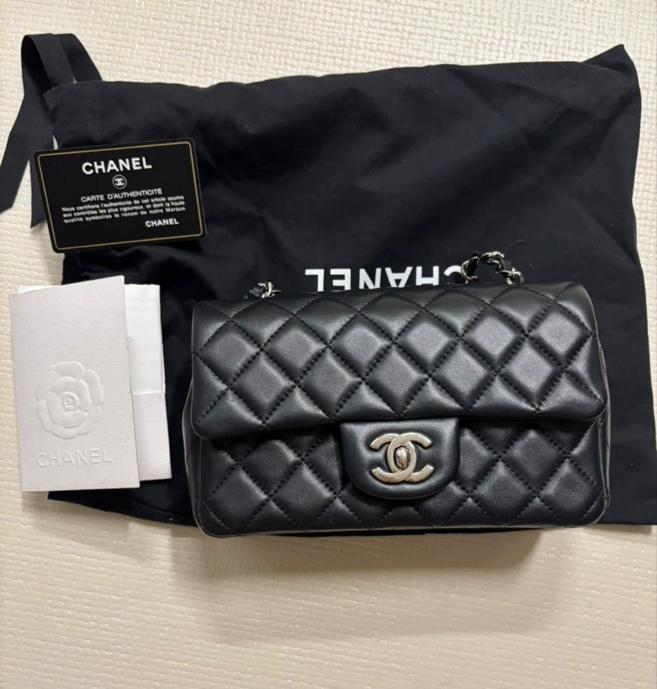 Chanel Mini Classic Flap Black Quilted