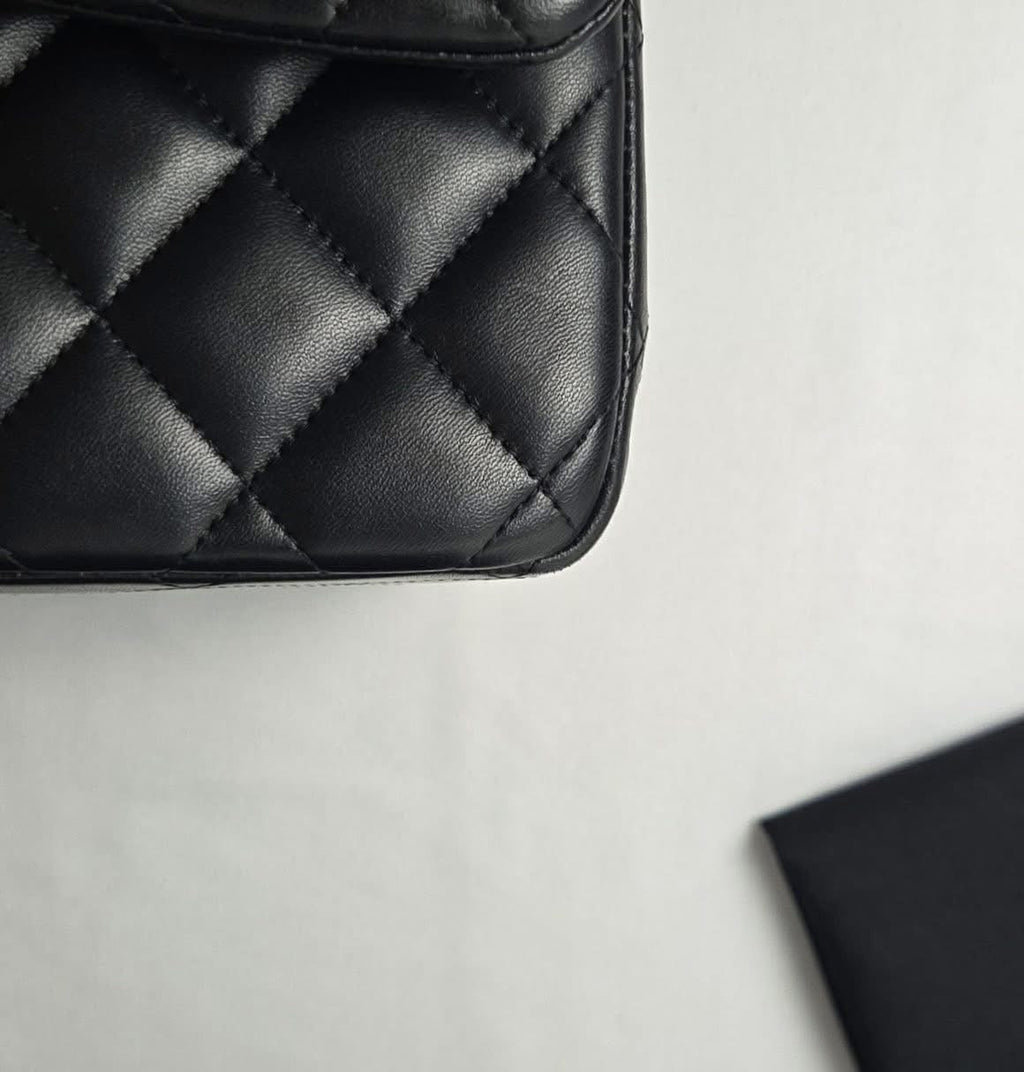 Chanel Classic Large Lambskin Black GHW