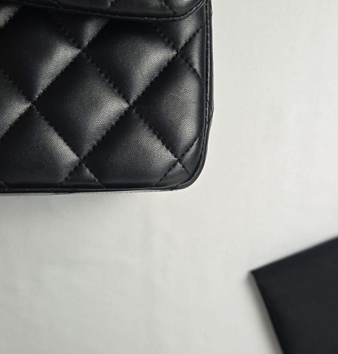 Chanel Classic Large Lambskin Black GHW