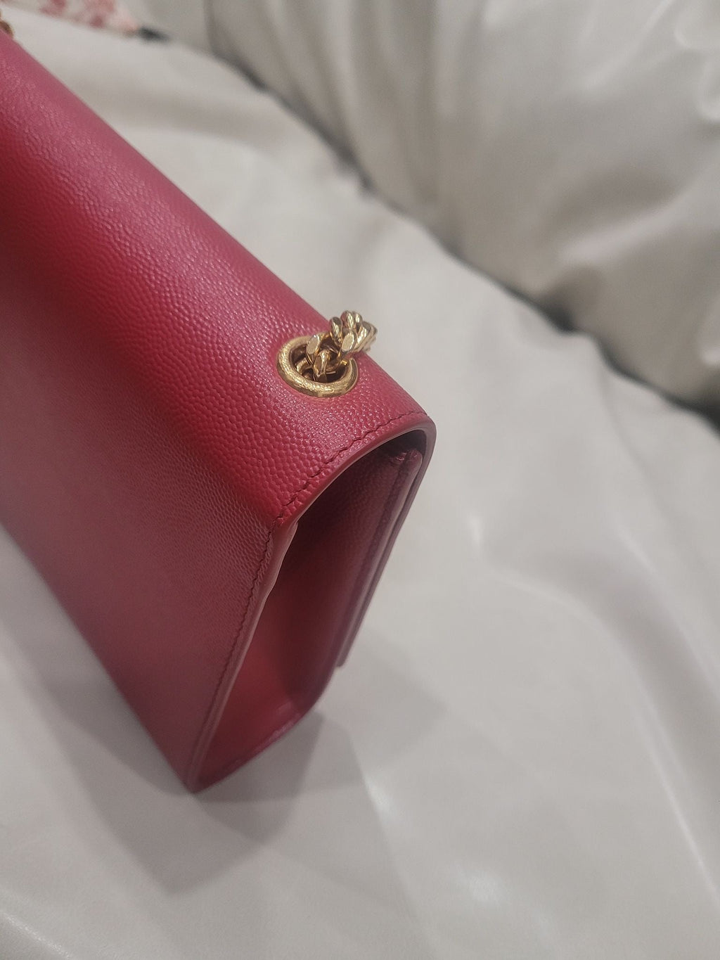 Saint Laurent Monogram Chain Wallet