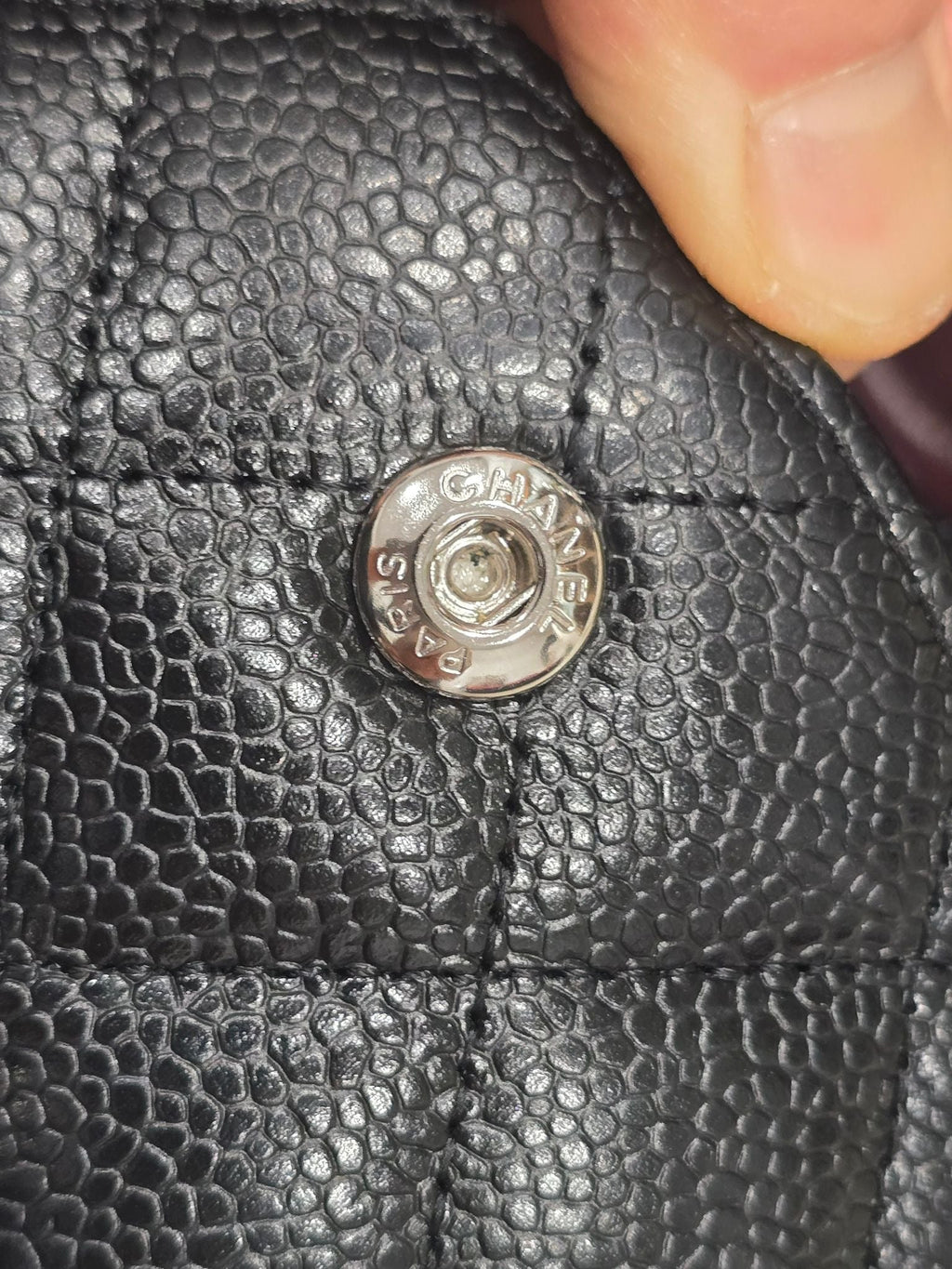 Chanel Medium Double Flap Black Caviar
