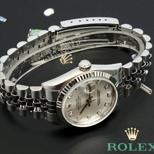 Rolex 78274 Datejust 31 – Silver Diamond Dial, Jubilee Bracelet, 2002