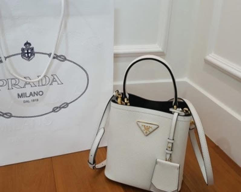 Prada Double Cuir Bucket