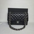 Chanel Classic Jumbo Caviar – Silver Hardware