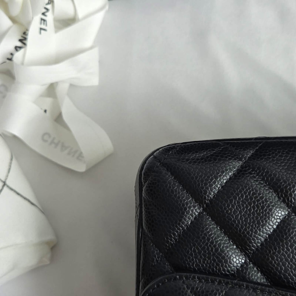 Chanel Classic Jumbo Caviar – Silver Hardware