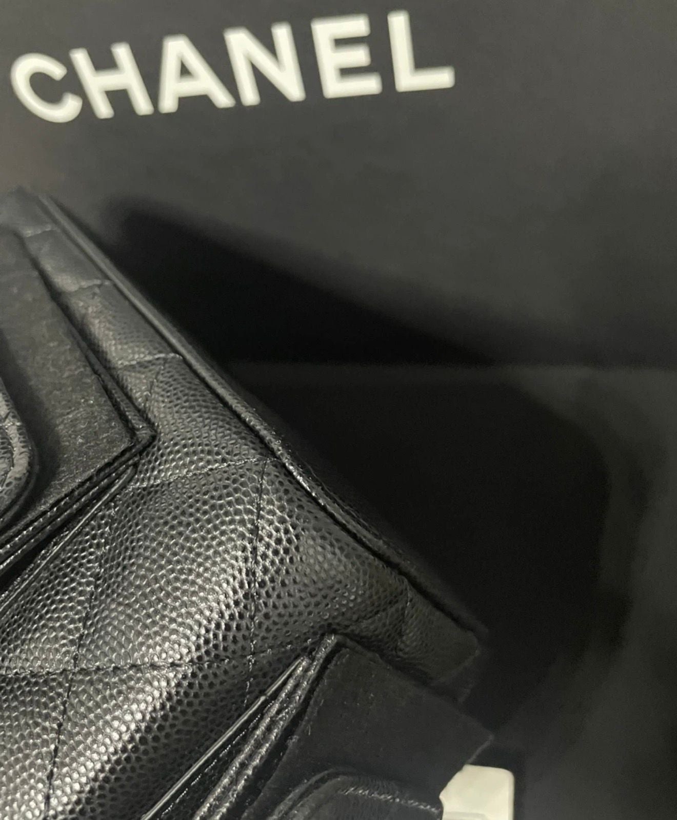 Chanel Caviar Pocket Vanity Bag