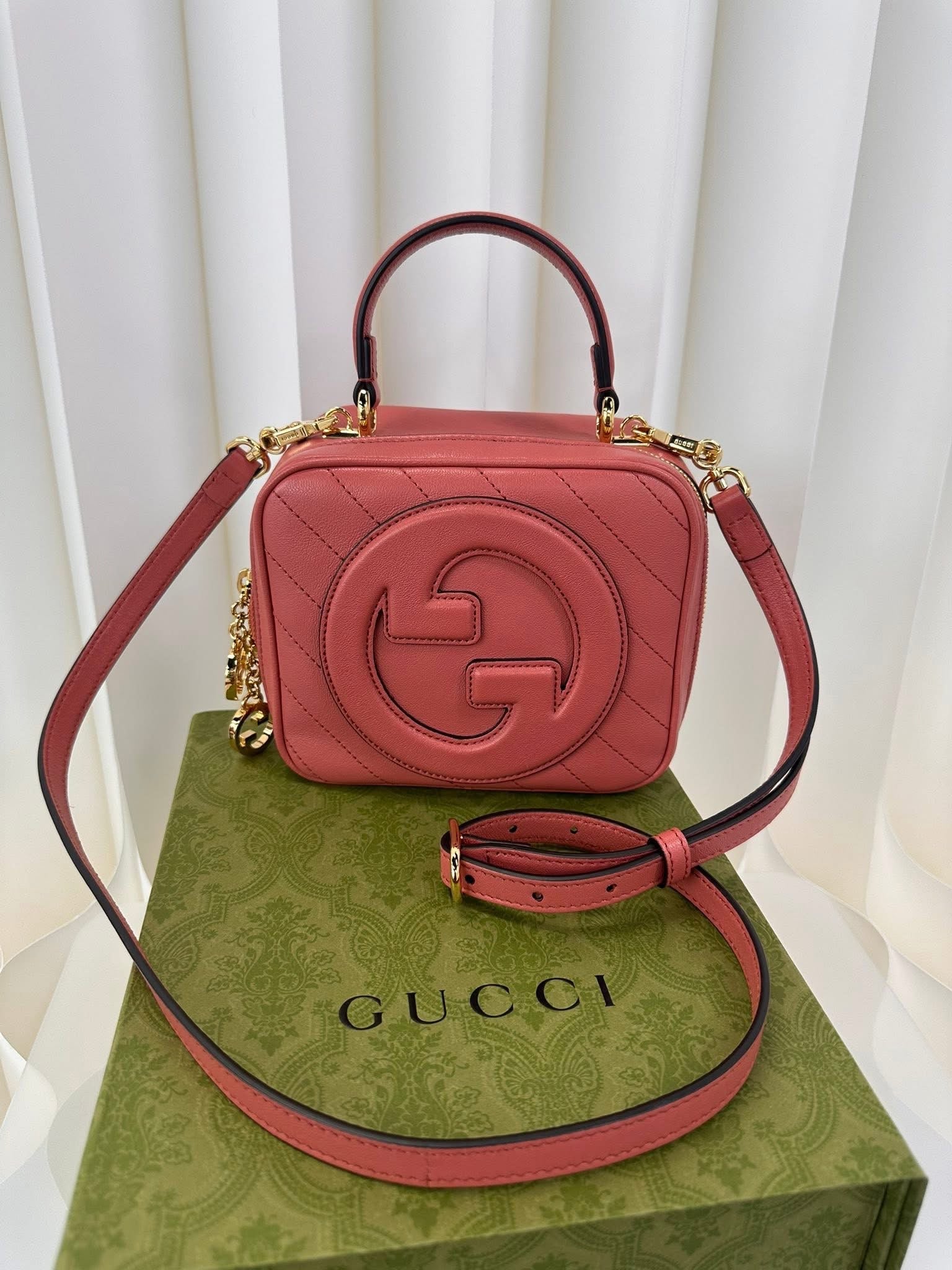 Gucci Soho Mini Top Handle Pink