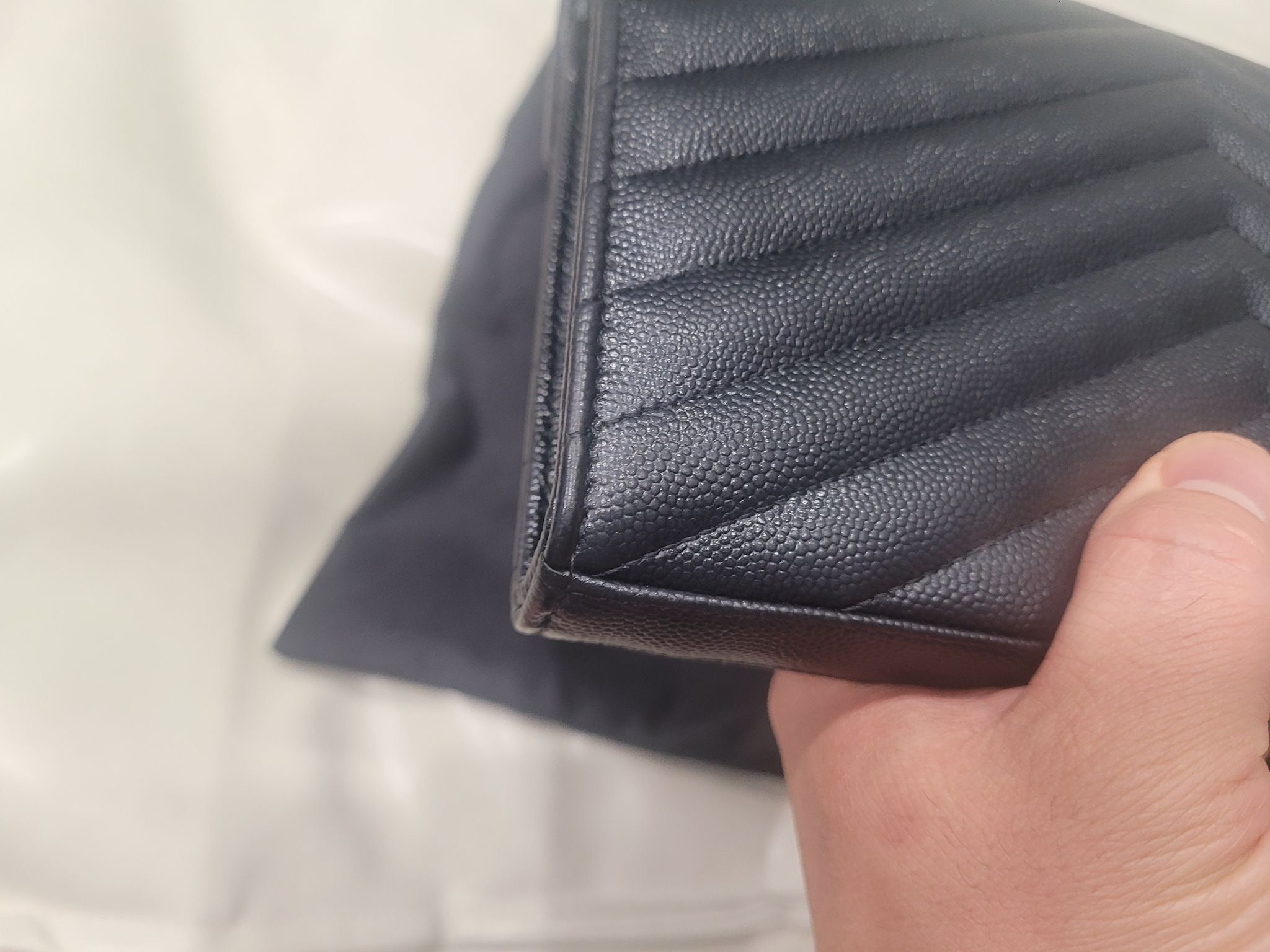 Saint Laurent Monogram Envelope Chain Wallet