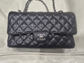Chanel Medium Double Flap Black Caviar