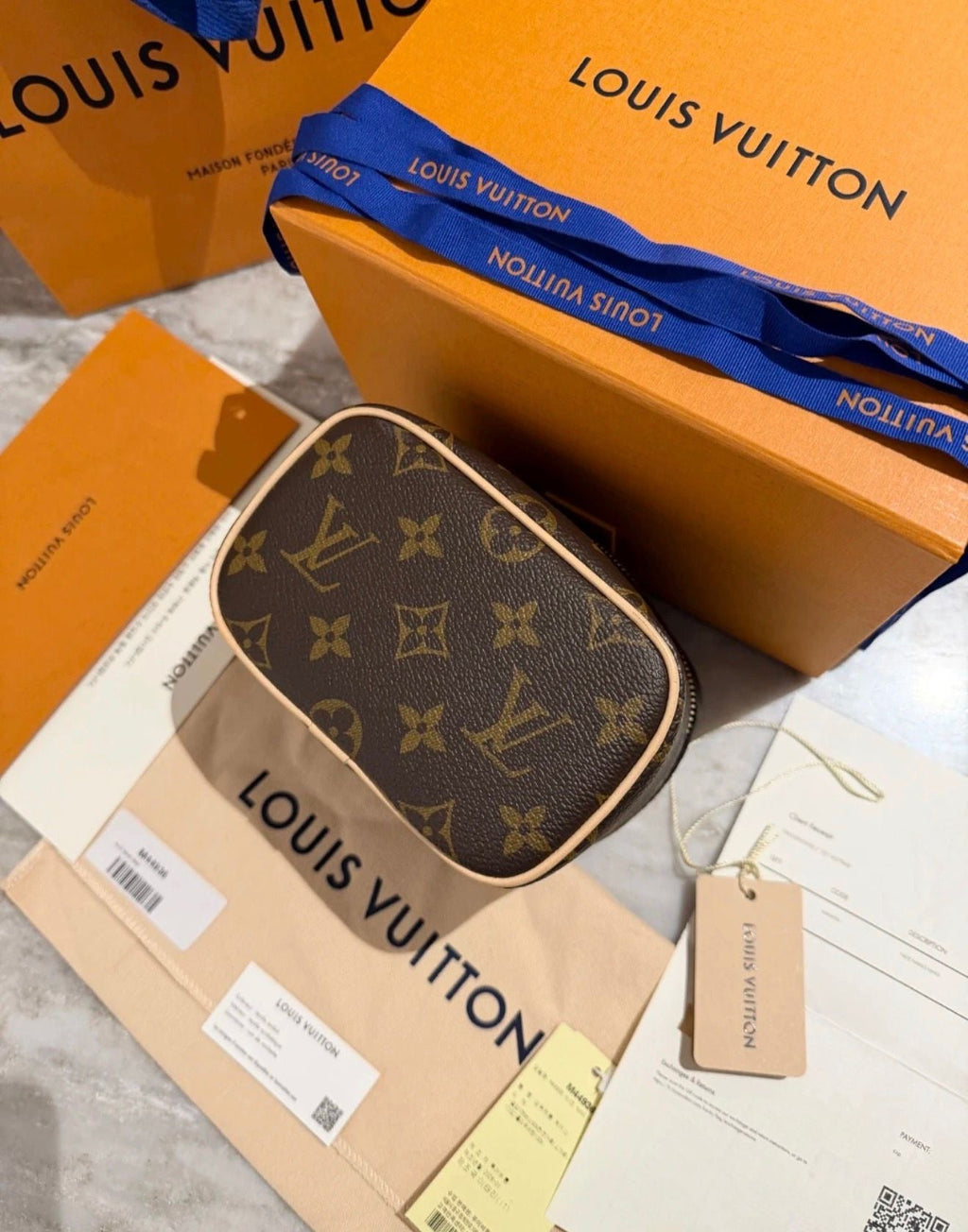 Louis Vuitton Monogram Mini Vanity Bag