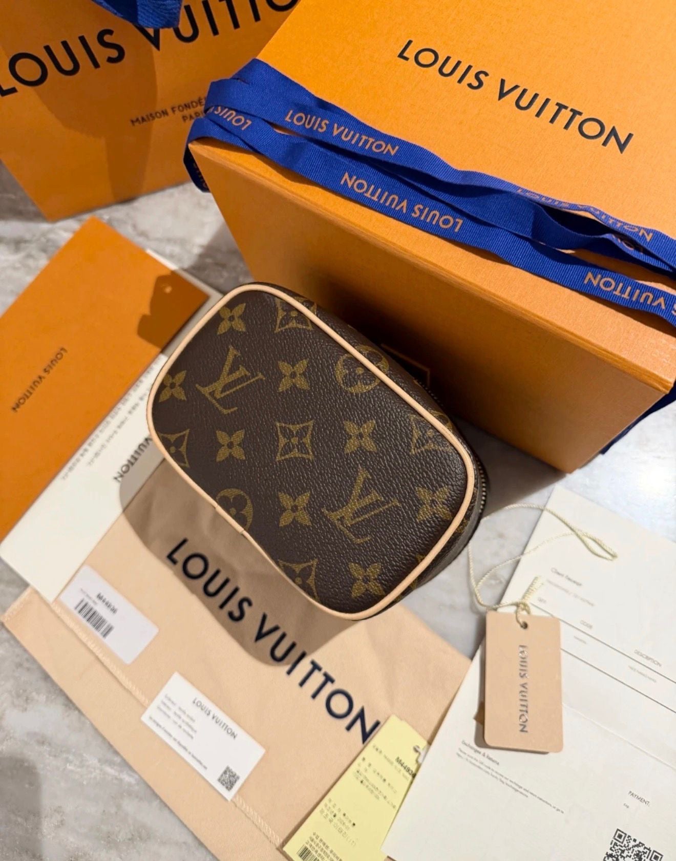 Louis Vuitton Monogram Mini Vanity Bag