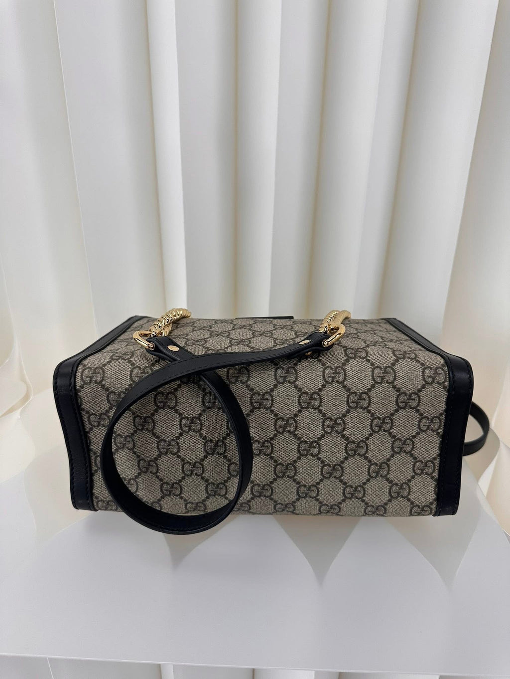 Gucci GG Supreme Padlock Small Shoulder Bag
