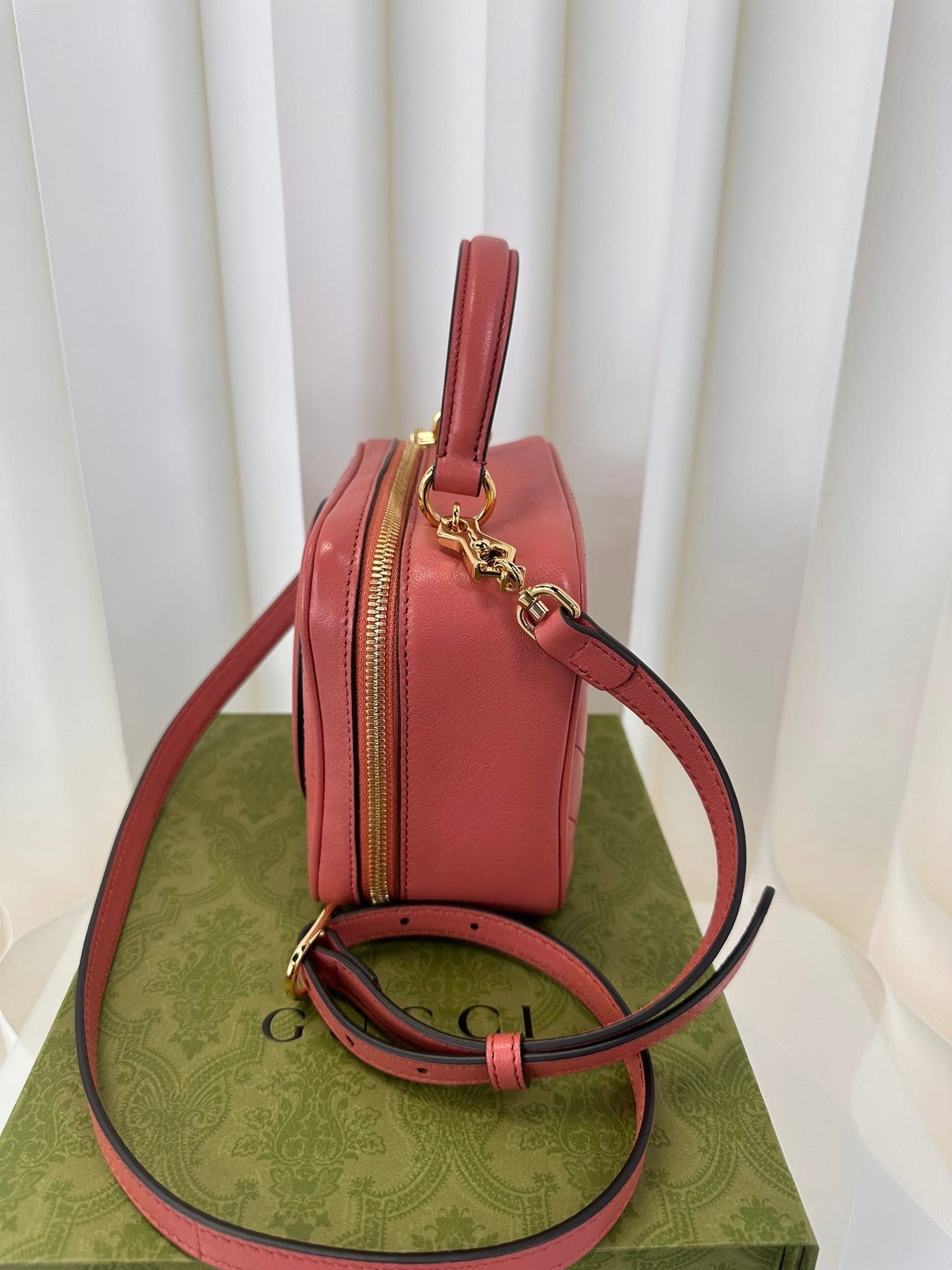 Gucci Soho Mini Top Handle Pink