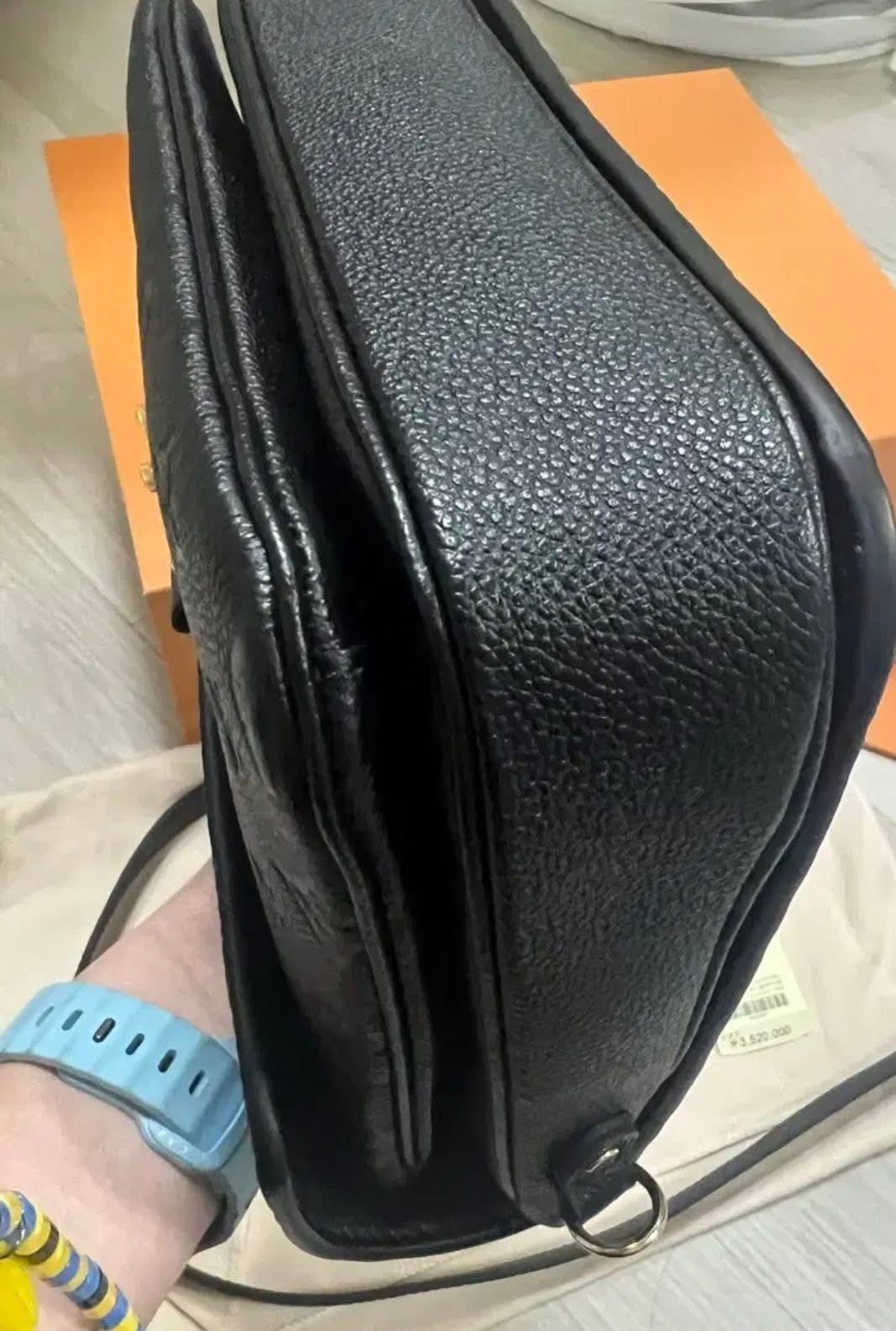 Louis Vuitton Métis Empreinte – Black Leather – Gold Hardware