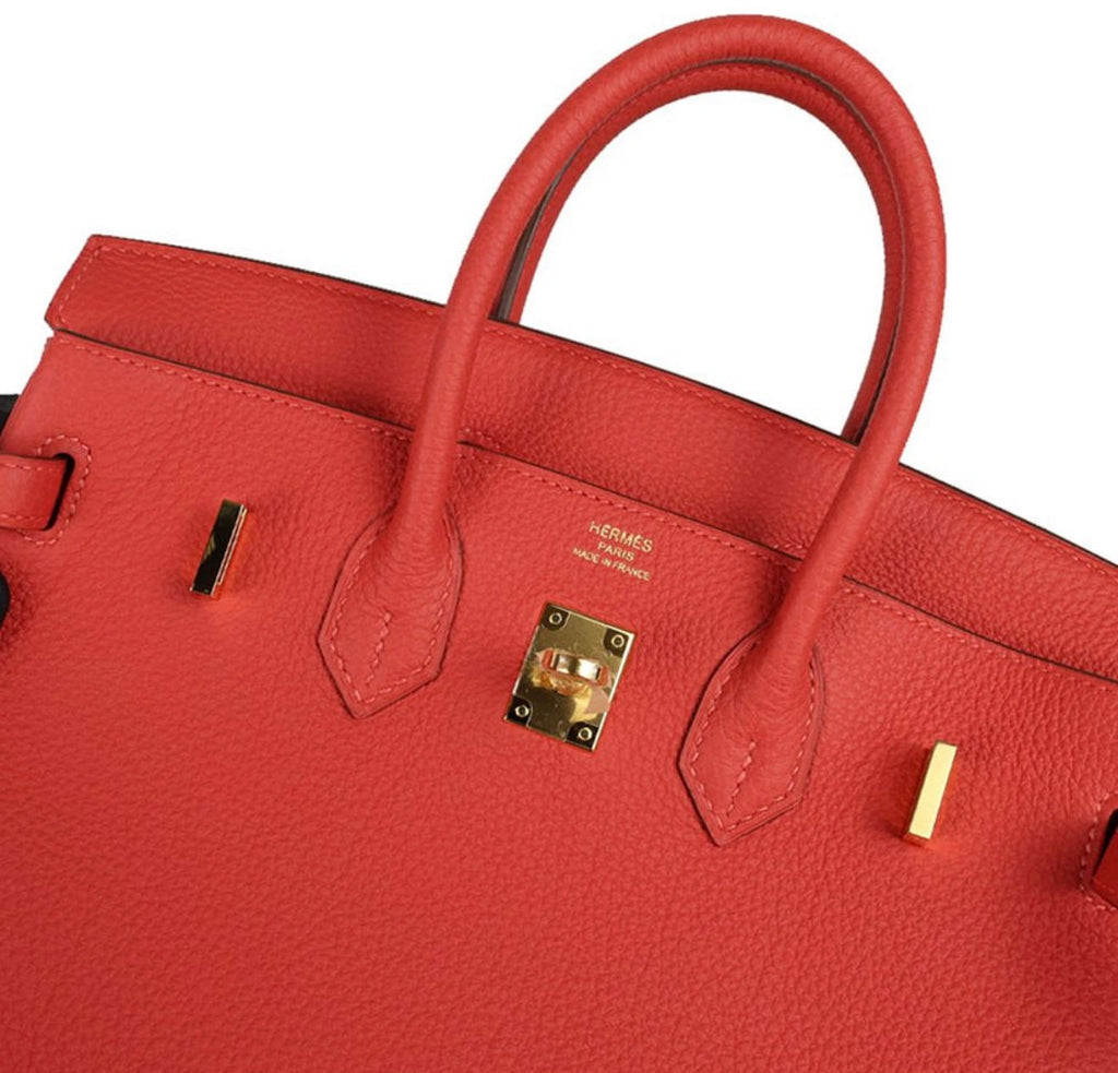 Hermes Birkin 25 Rouge (Togo)
