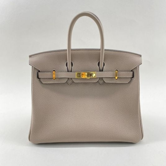 Hermes Birkin 25 Gri Trute Gold Hardware Togo (1000051377)