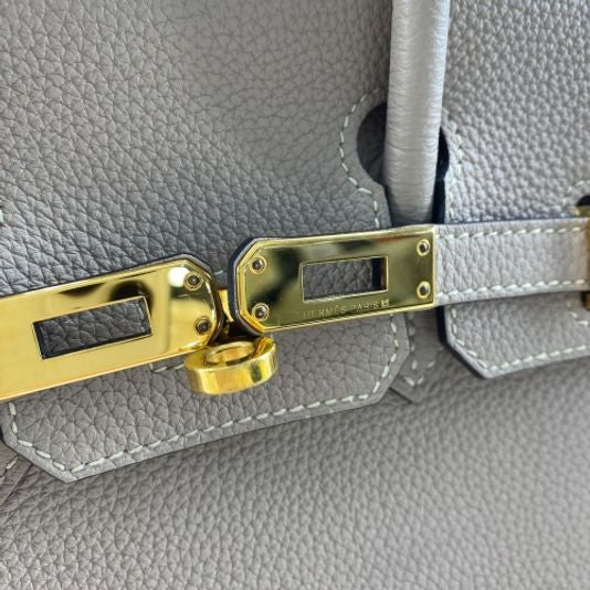Hermes Birkin 25 Gri Trute Gold Hardware Togo (1000051377)