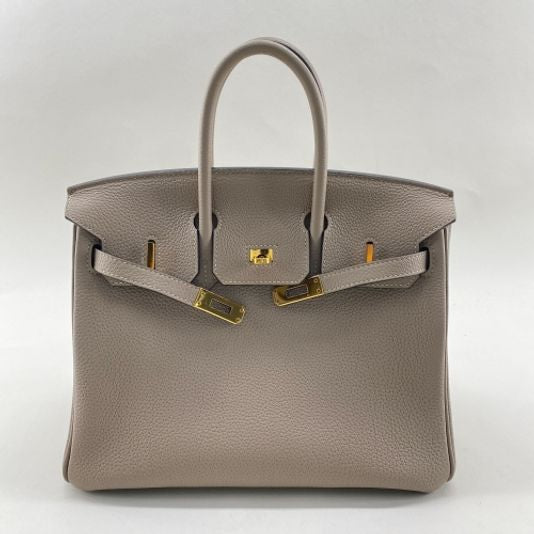 Hermes Birkin 25 Gri Trute Gold Hardware Togo (1000051377)
