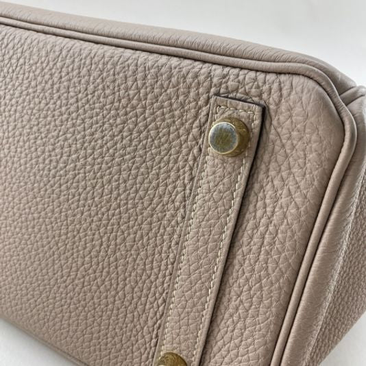 Hermes Birkin 25 Gri Trute Gold Hardware Togo (1000051377)